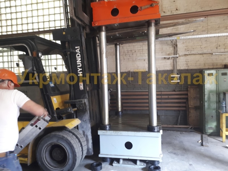 Монтаж преса