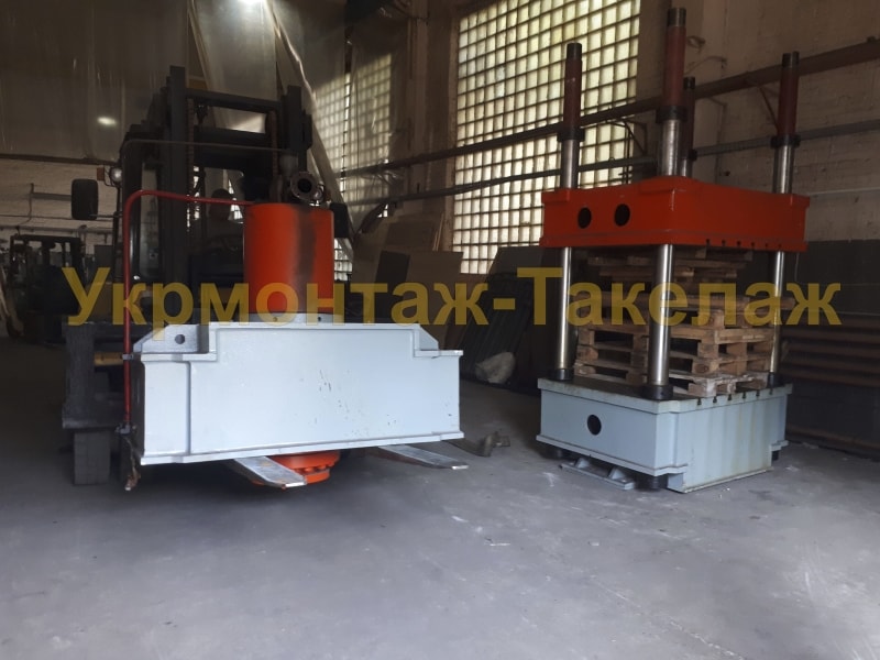 Монтаж преса