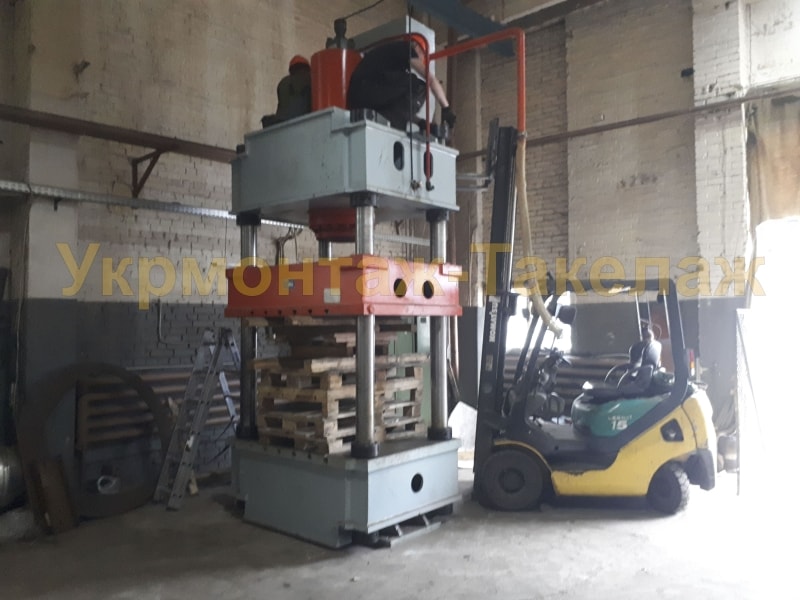 Монтаж преса