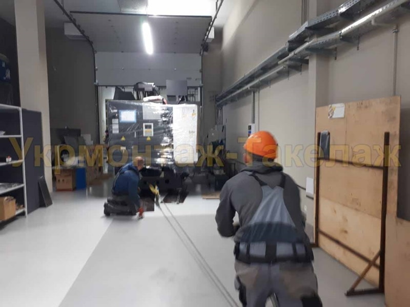 Монтаж промислового обладнання