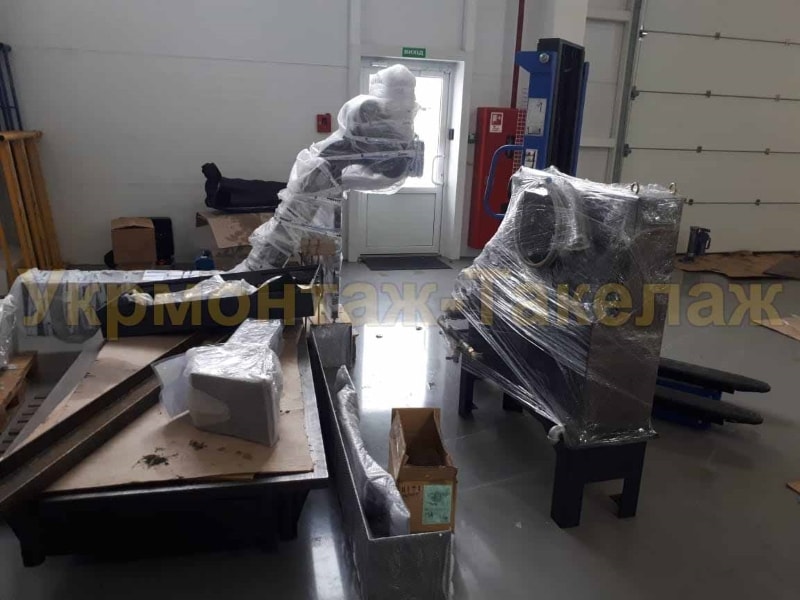 Монтаж промислового обладнання