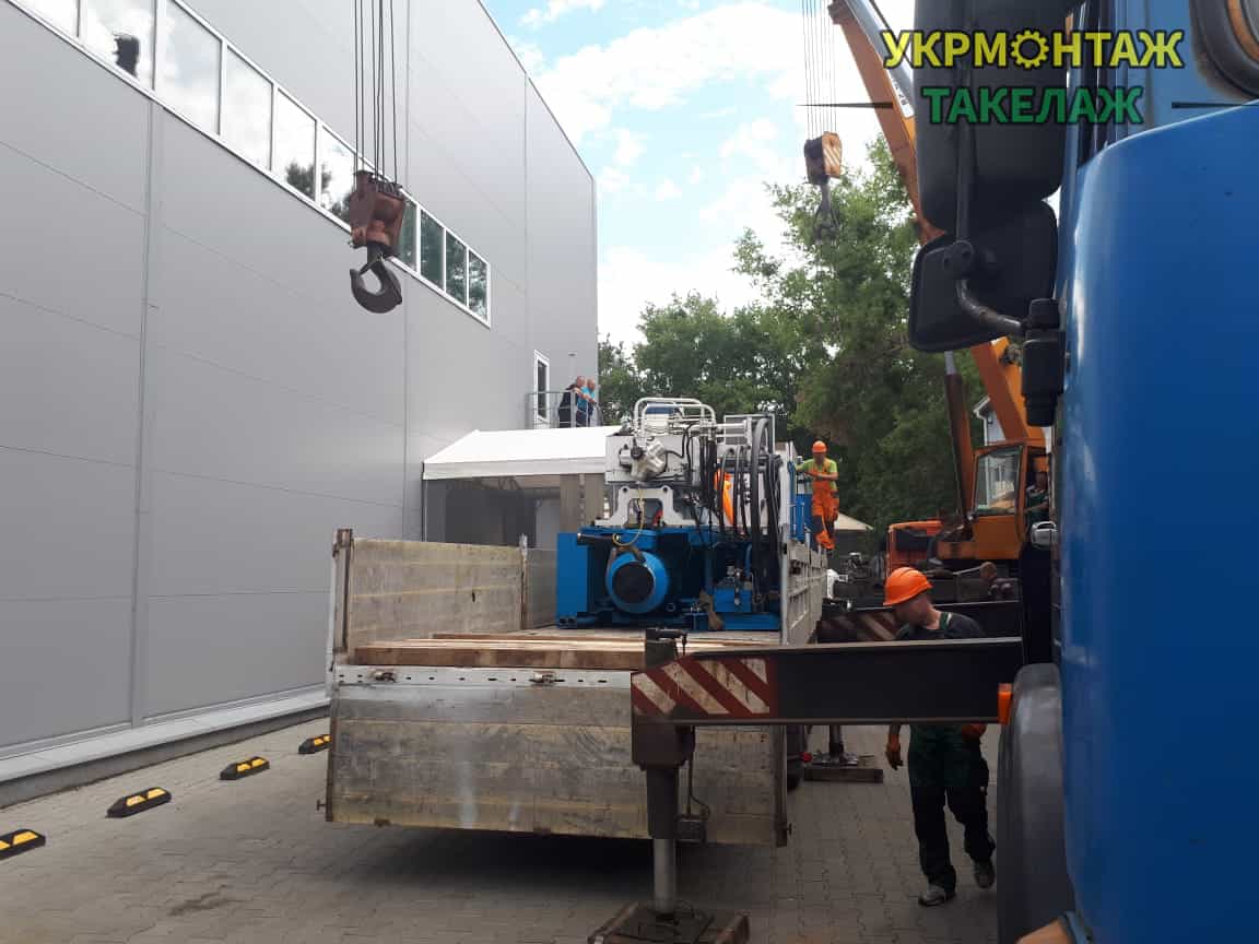 Демонтаж промислового обладнання