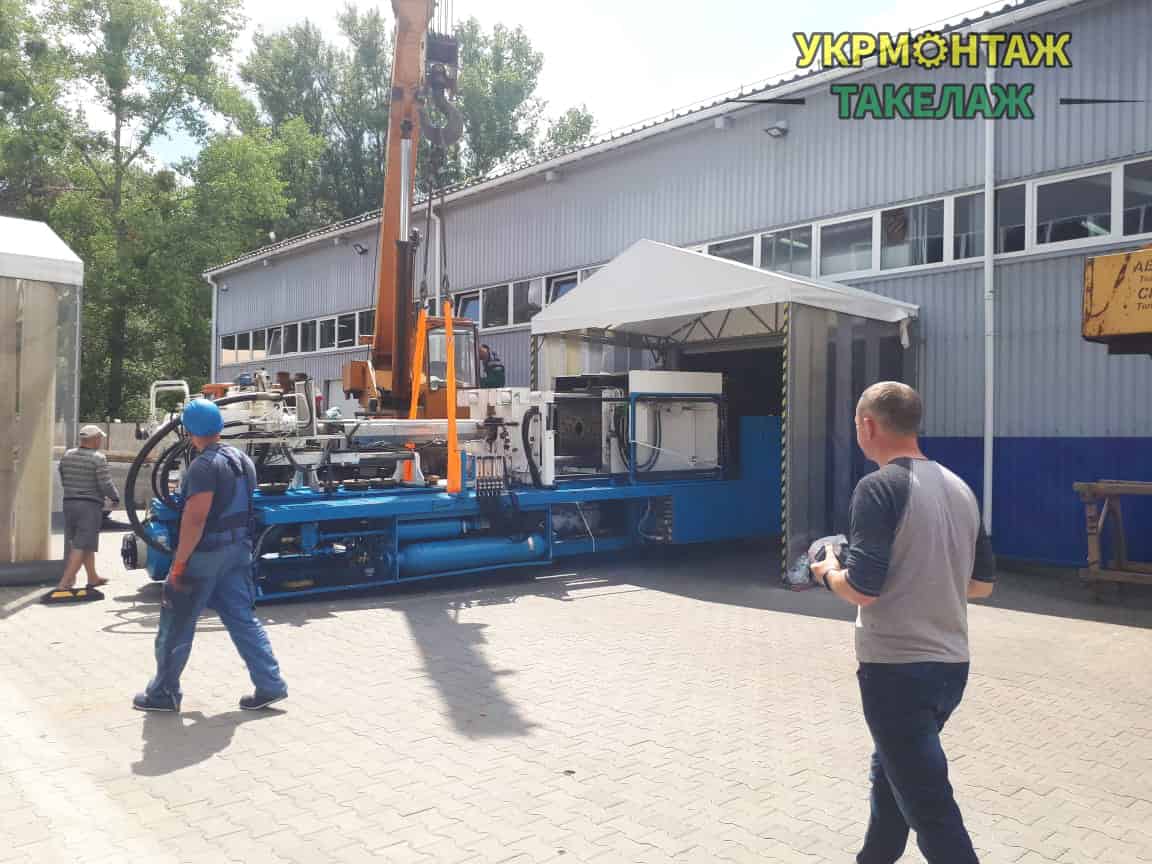 Демонтаж промислового обладнання