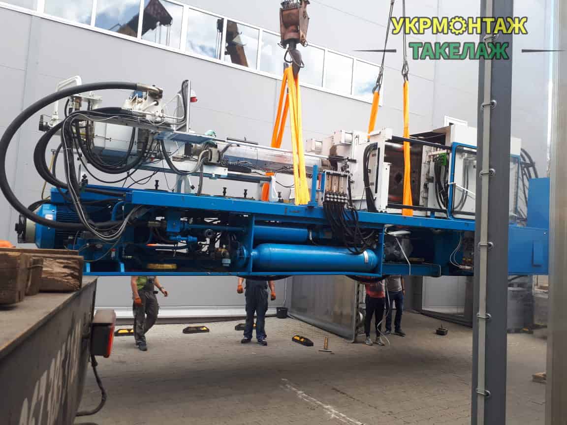 Демонтаж промислового обладнання