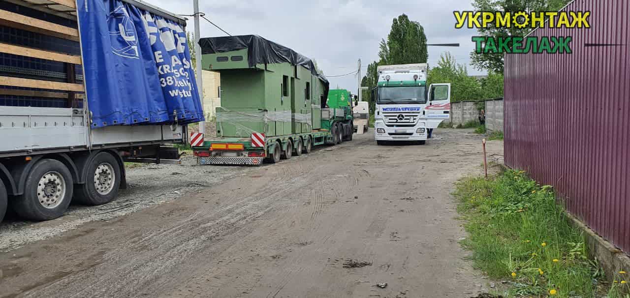 Переміщення промислового обладнання