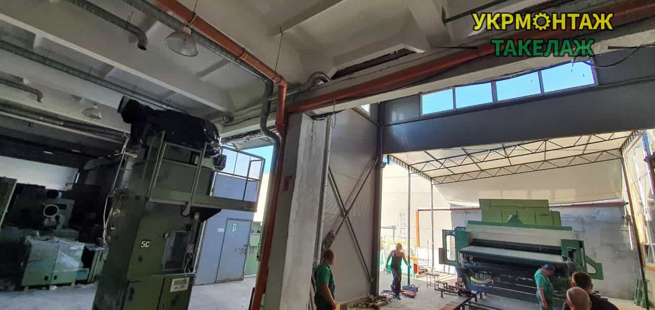 Демонтаж і монтаж обладнання