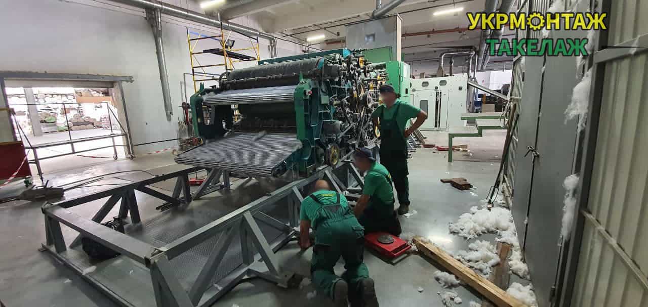 Демонтаж і монтаж обладнання