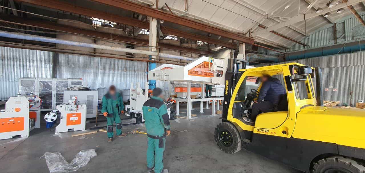 Монтаж виробничих ліній