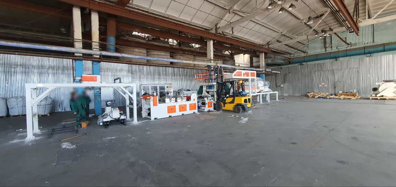 Монтаж виробничої лінії