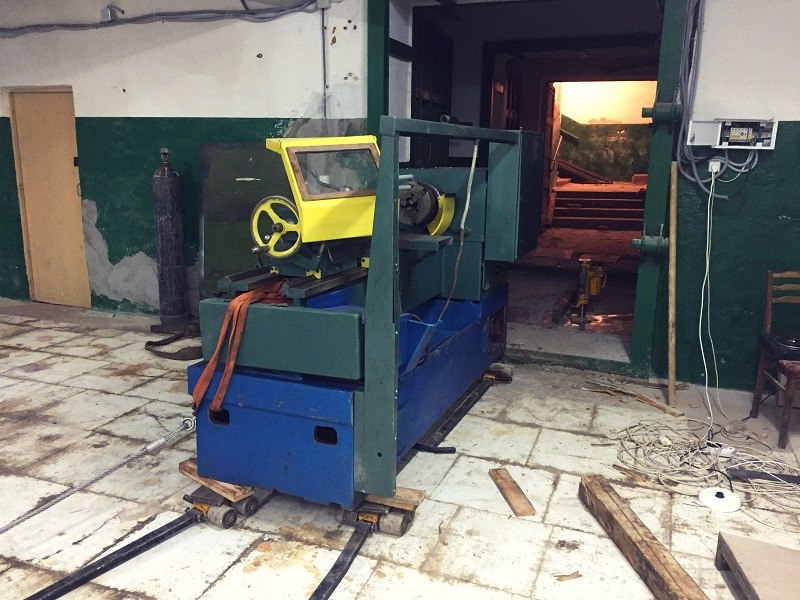 Монтаж верстата