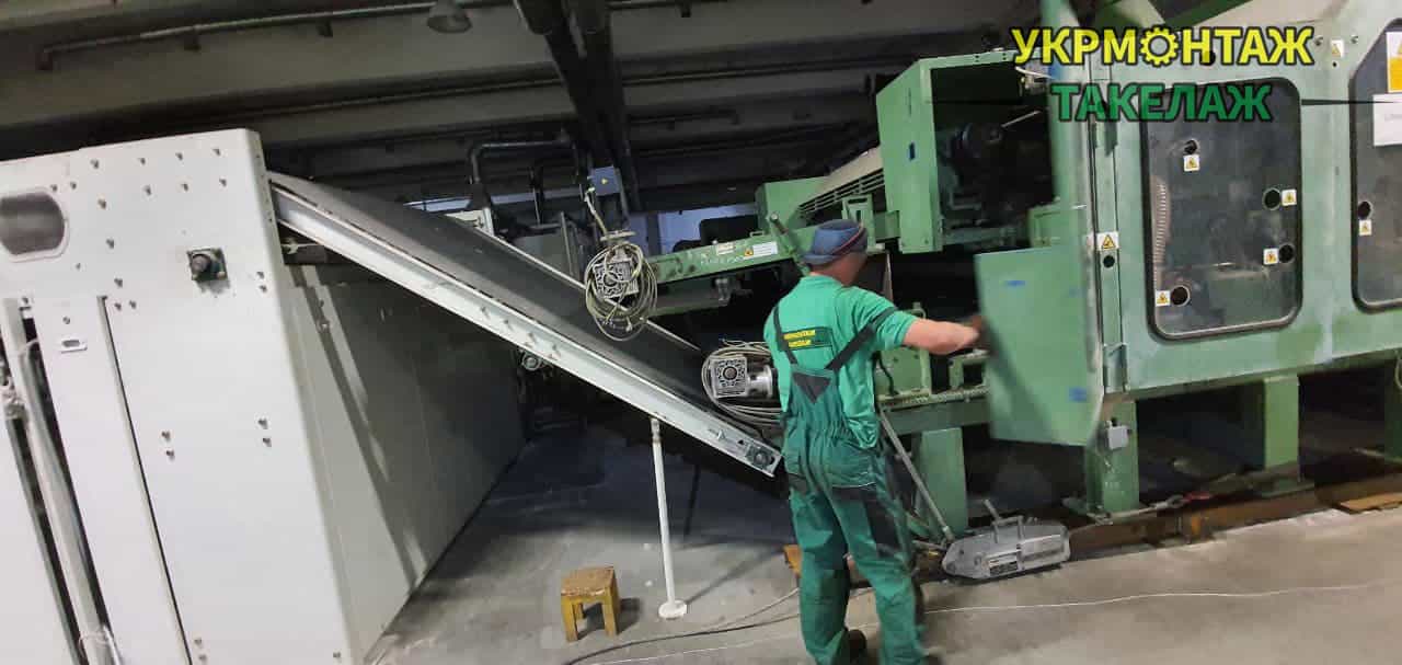 Демонтаж та монтаж обладнання